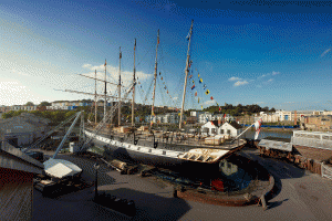 Brunel's SS Great Britain. Image credit: Max McClure photography